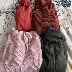 Womens Size XS Sweater Lot Cardigans Stitch Fix Cynthia Rowley Pinque